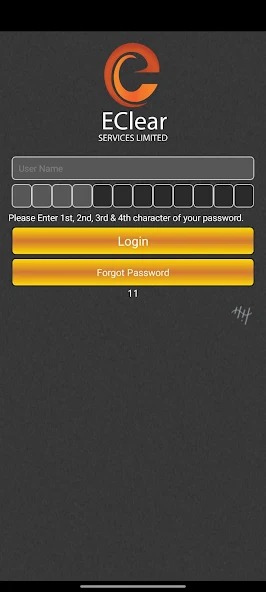 Secure login to the OS Capital (EClear) trading app